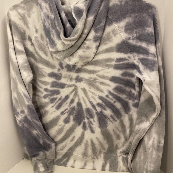 SO Cozy Sweatshirt Tied Dye Purple Womens Juniors Sz XL Hooded Soft Fabric - Picture 5 of 10